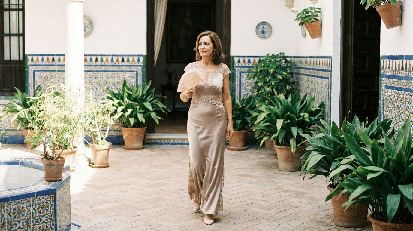 Imagen ilustrativa sobre vestidos elegantes para mujeres en españa